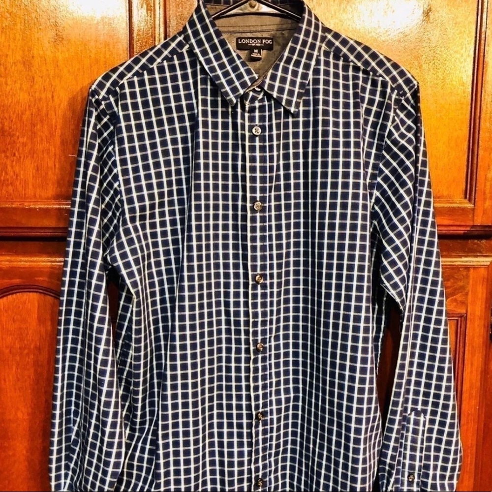 London Fog mens longsleeve shirt medium